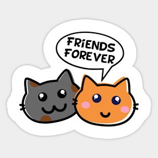 Friends forever Sticker